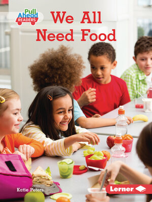 cover image of We All Need Food